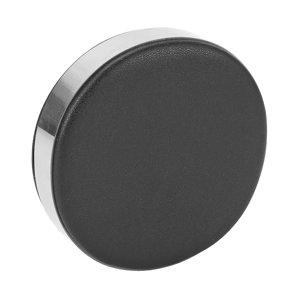 Durable Diameter 7cm Watch Casing Cushion Black PU Leather Watch Case Holder Watch Movement Pad Watch Repair