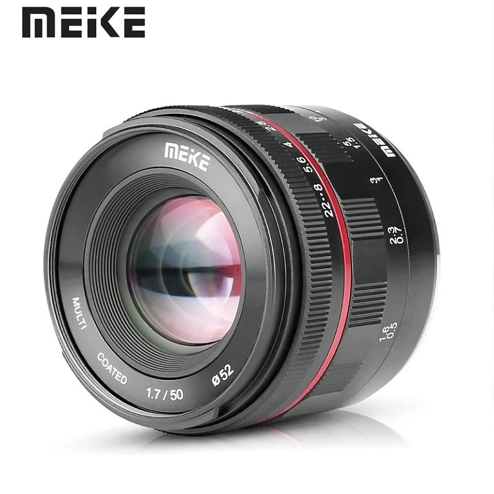 

Meike 50mm F1.7 Full Frame Manual Focus Lens for Fujifilm X-Mount XS20 XE4 XT4 XT5 XT30 II X-T10 X-T2 X-T20 X-T100 X-PRO2 X-A10