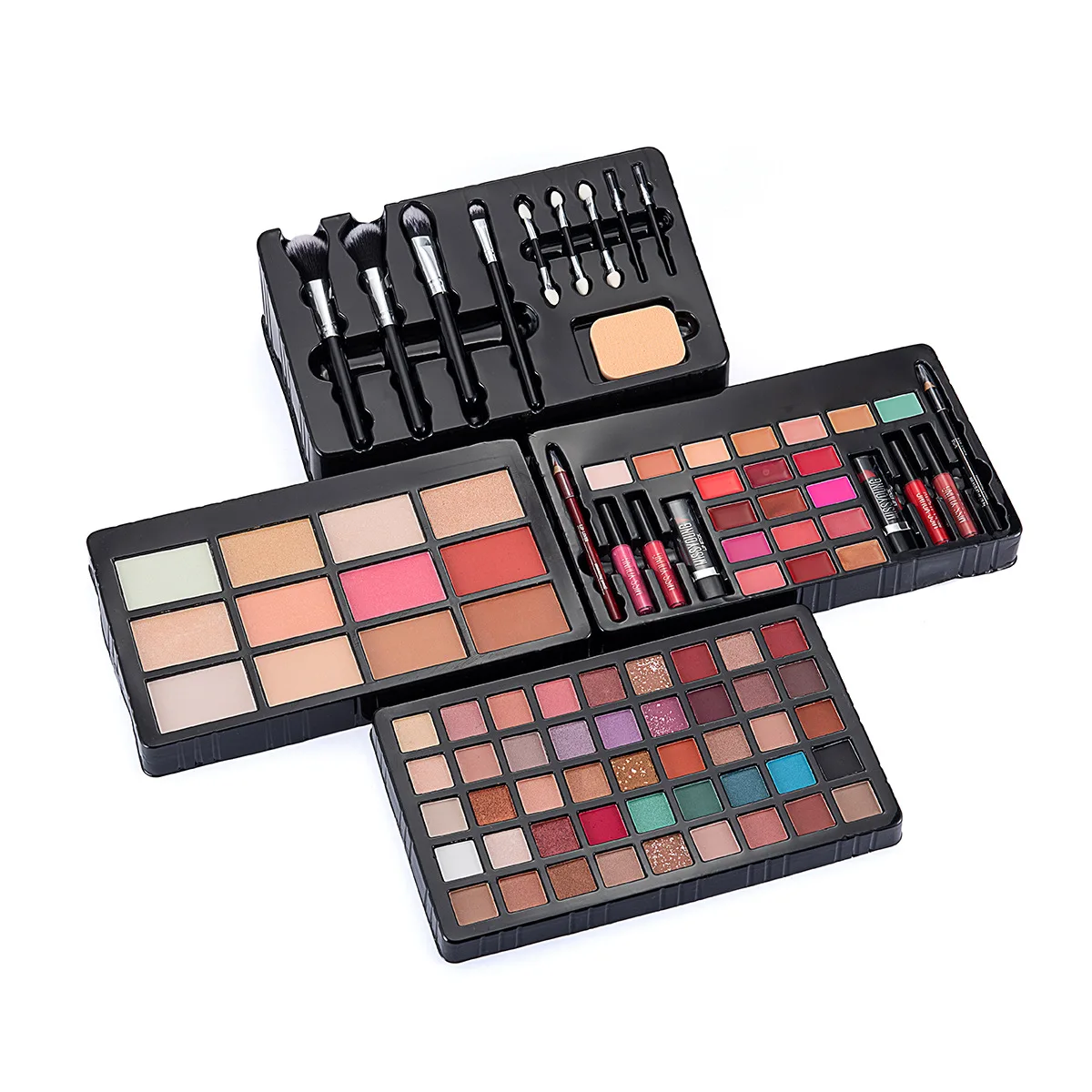 High-grade Cosmetic Sets Beauty Gift Sets Eyeshadow Palette Lip Gloss Blush Eyebrow Powder Lipstick Retouch Eyeliner Makeup Set