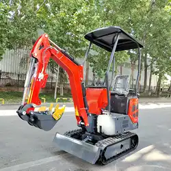 Escavatore produttore vendita a buon mercato cingolato piccolo escavatore Bagger Digger 1 ton 1.2ton 1.5ton Mini escavatore