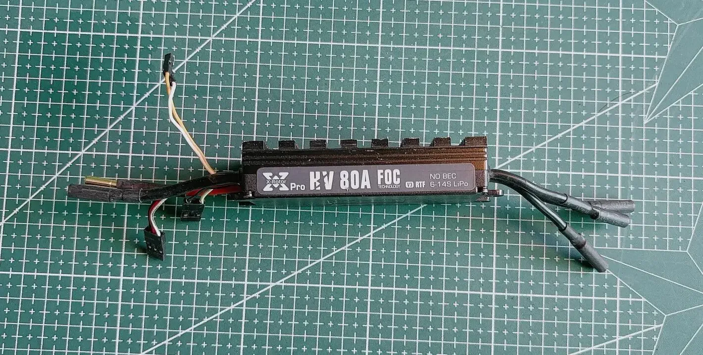 VivaHobbywing XRotor Pro 6-14S Lipo 80A HV V3 ESC 80 Amp HV Multi-Rotor RC Car Brushless Electronic Speed Controller For 8318 82