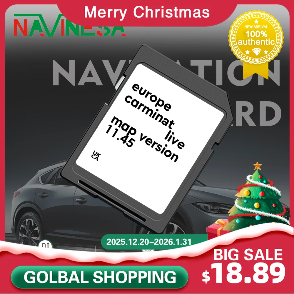 8201753027 for Renault Clio 2011 2012 2013 SD Map Card Europe 2024 Navigation GPS Cover France Spain UK UA