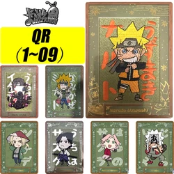 Kayou Naruto QR 1~9 Series Haruno Sakura Tsunade Uchiha Itachi Rare Limited Edition Collection Card Toys Christmas Birthday Gift