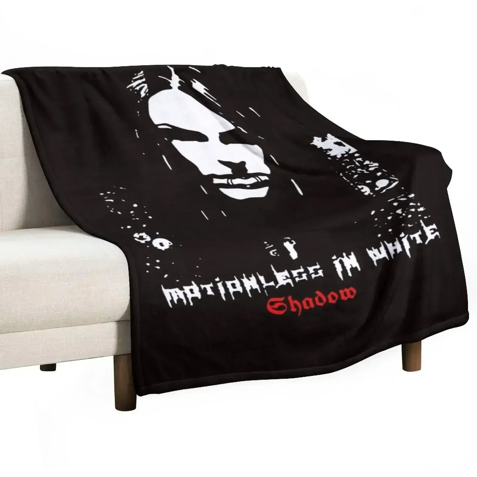 Chris Motionless Cerulli Throw Blanket Thin Warm Luxury Designer Blankets