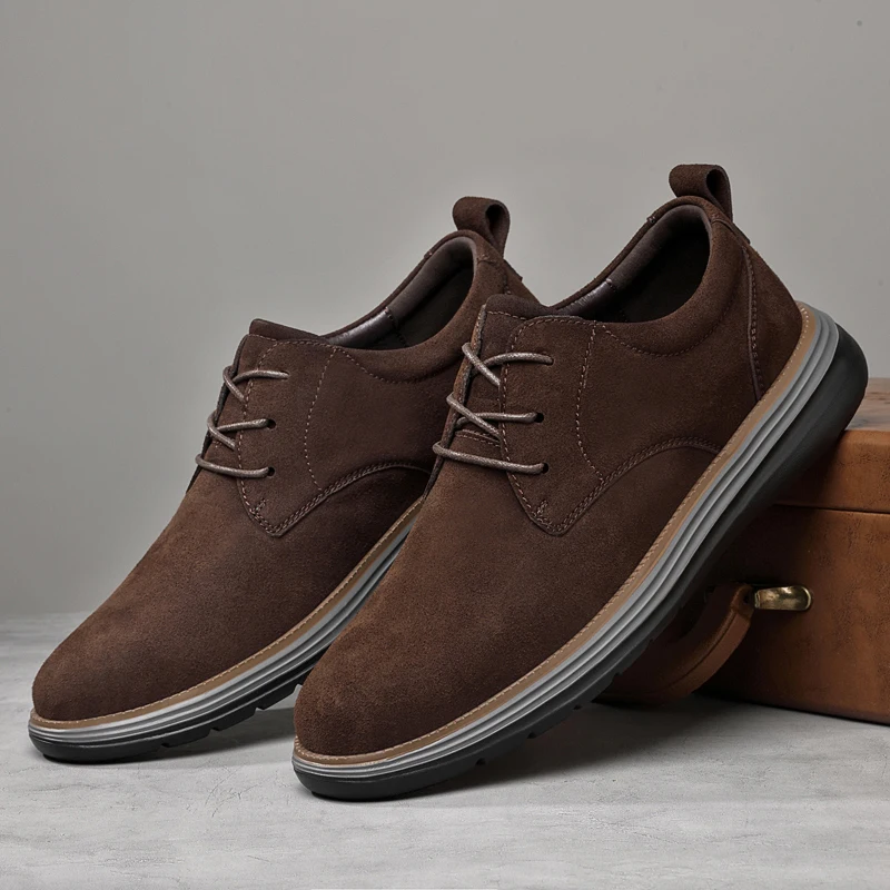 

High Quality Oxford Breathable Outdoor Flats Sneakers Shoe Handmade Soft Sole Casual Comfortable and Fashionable Walking Shoes