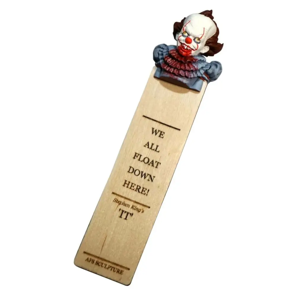 Horror Fiction Bookmarks para fãs, Artesanato Resina, Material escolar e de escritório, O melhor presente