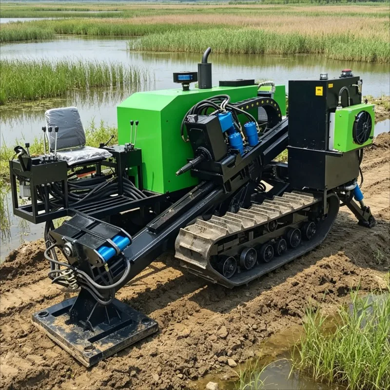 Customized Trenchless Drilling Machine 40 Ton Pull for Water Pipeline Installation 700m Distance 194kW