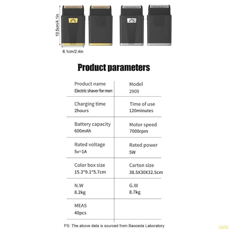 A0NC للرجال المتبادلة اللاسلكية الحلاقة الكهربائية مع إعادة الشحن القابلة للشحن سويبرن لوكيلر ماكينة الحلاقة متعددة الوظائف.