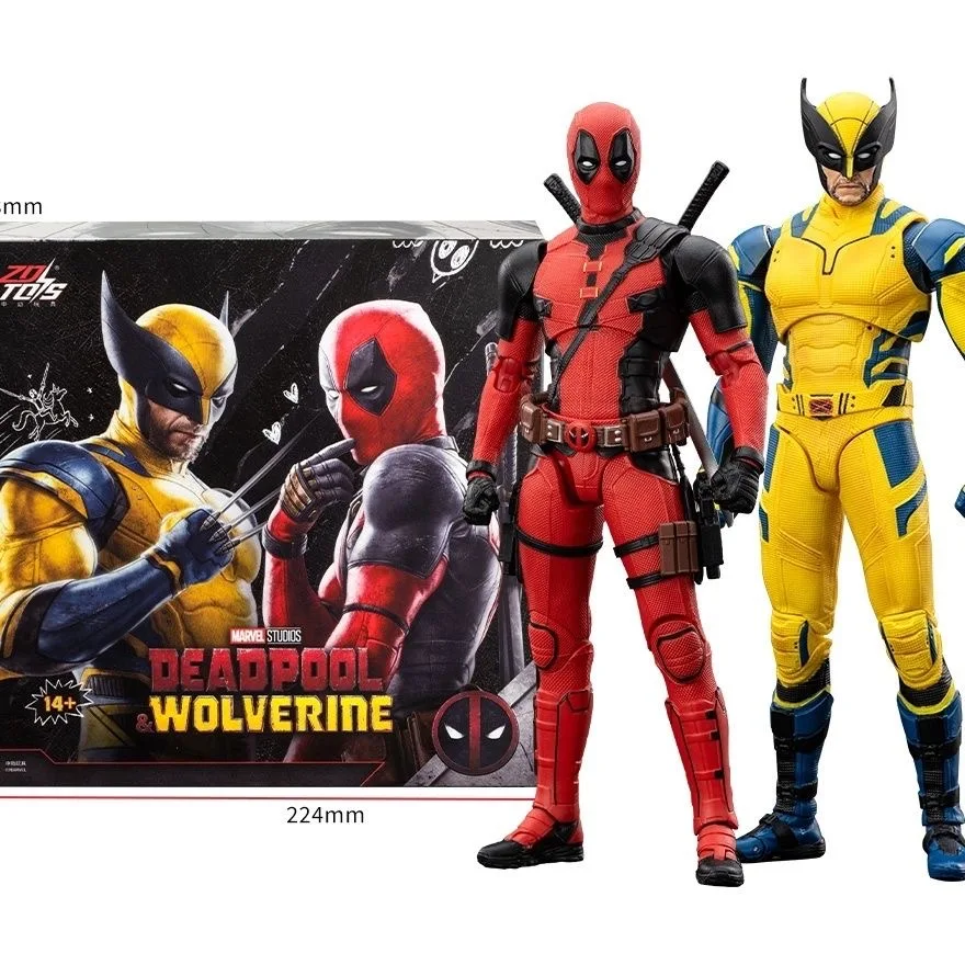 

Deadpool & Wolverine X-Men Movie Action Figures Pvc Doll Toy Figurine Model Ornament Boy Gifts
