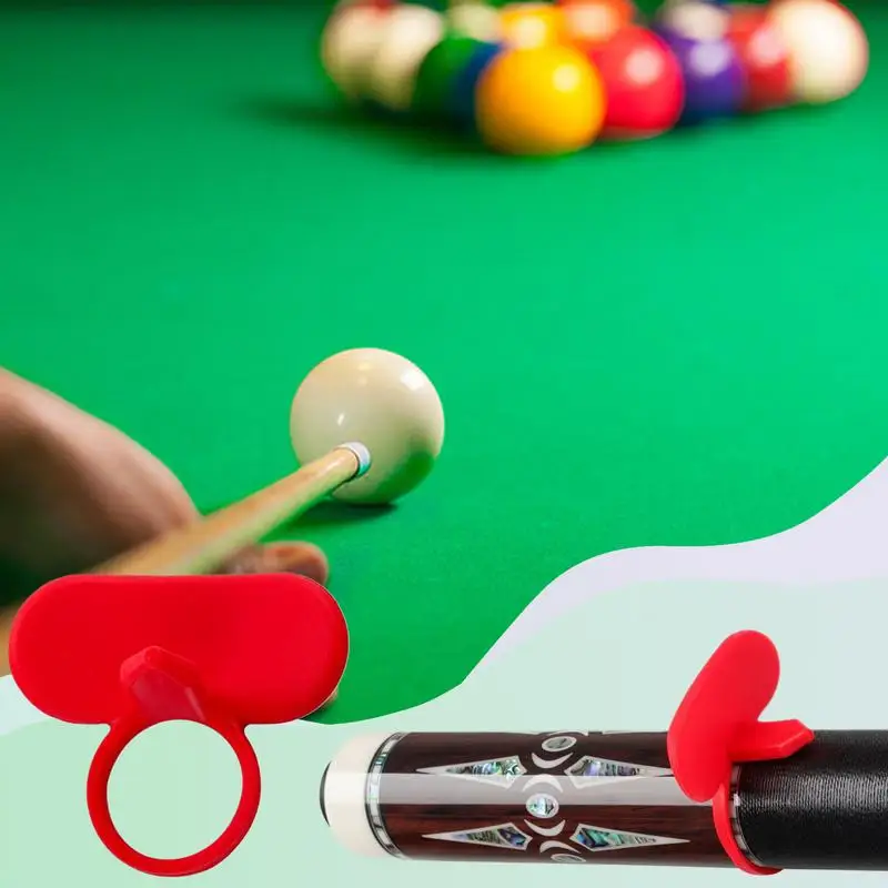 

Billiard Training Belt Compact Silicone Billiard Training Equipment Flexible Action Practice Equipment Target Trainer Supplies