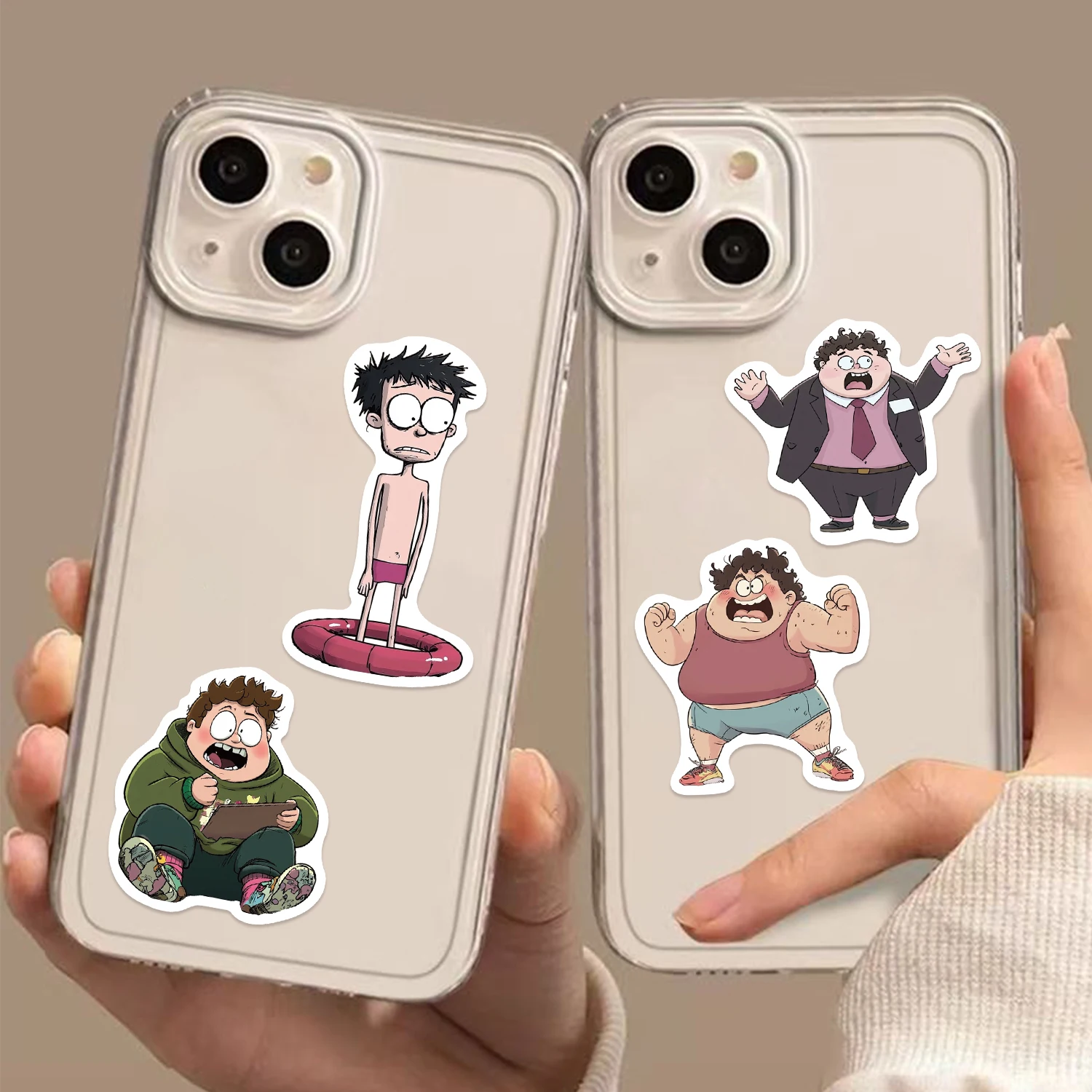 50 قطعة من ملصقات الرسوم المتحركة ذات الطابع الكرتوني لأكواب وأجهزة الكمبيوتر المحمولة والهواتف المحمولة وحقائب السفر #5