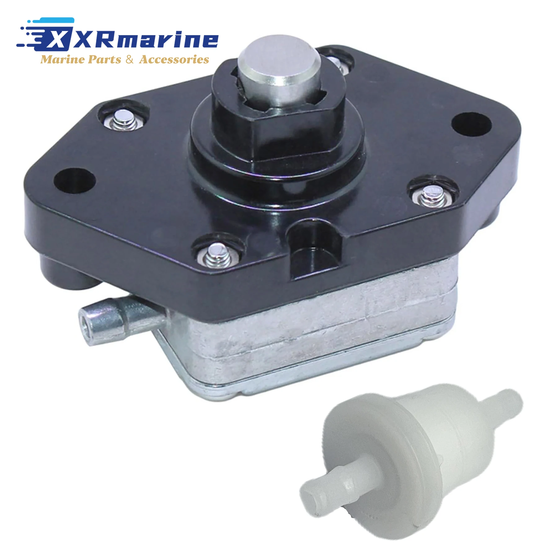 

67D-24410 Fuel Pump with Fuel Filter 68T-24251-00 Fits for Yamaha Marine Outboard 4 Stroke 4HP 5HP 6HP F4 F5 F6 Motors