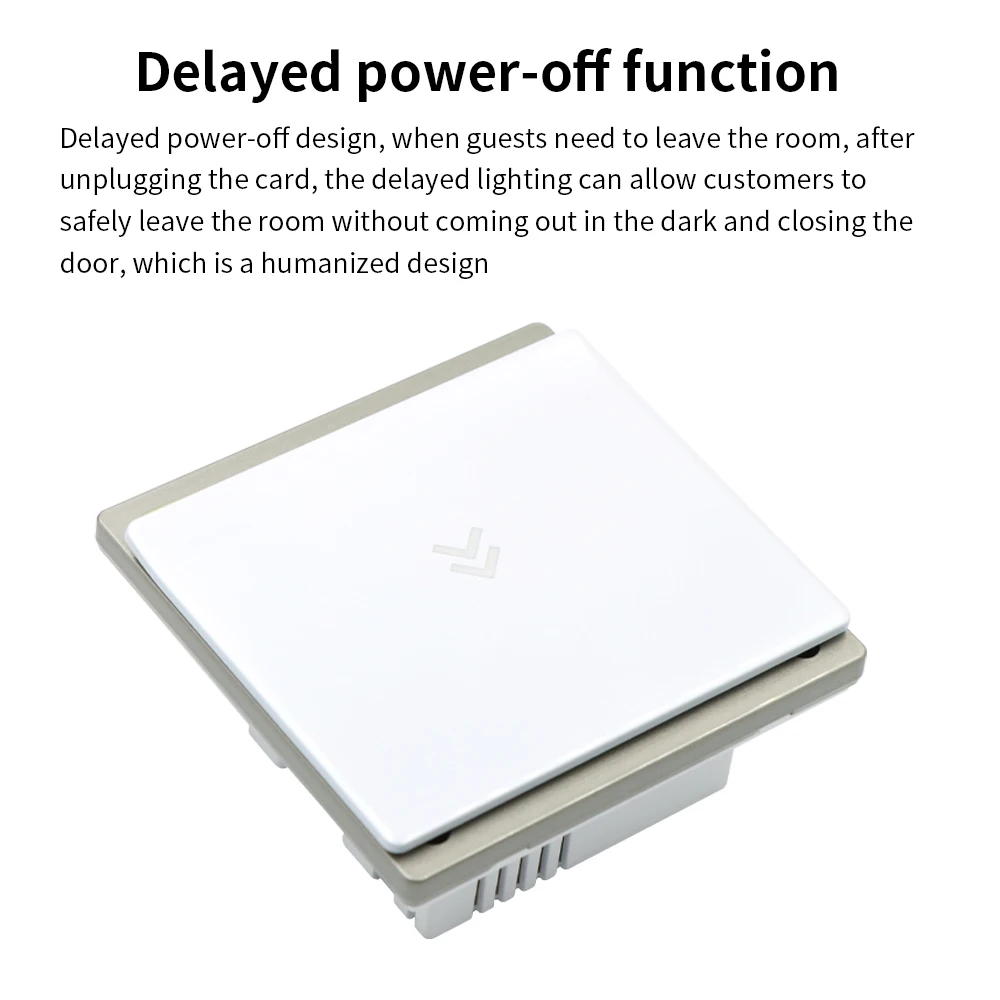 TTHotel APP Hotel 2,4G WIFI interruptor de ahorro de energía inteligente 13,56 mhz tarjeta ahorro de energía AC 180V - 250V tarjeta de habitación insertar para tomar energía