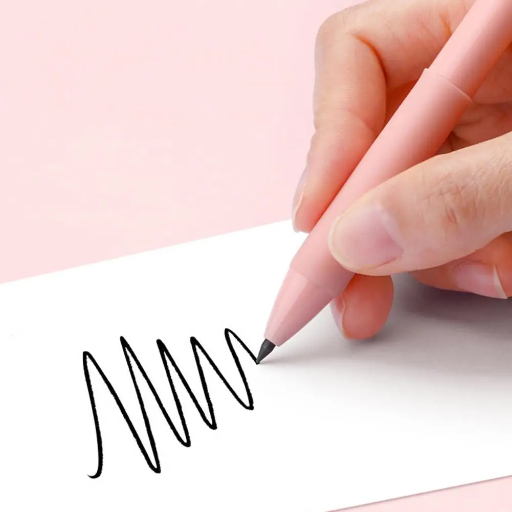 Lápiz eterno de escritura ilimitada, lapicero portátil borrable, material de oficina, tecnología duradera antirotura