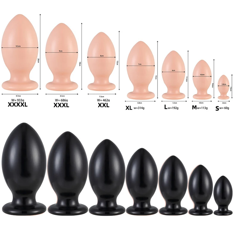 Anal Plug Trainer Dragon Egg Dildo, Estimulador de Massagem da Próstata, Bunda Masculina e Feminina, Brinquedos Sexuais Casais, Adulto 18, Gay, XXXXL