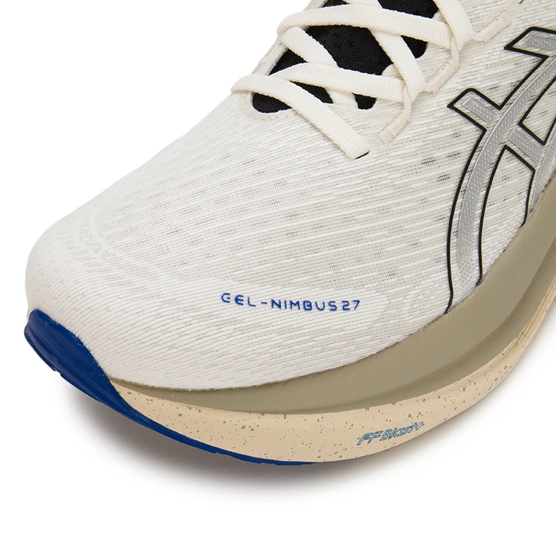 Asics Gel-Nimbus 27 حذاء الجري توسيد وأحذية رجالية مستقرة لممارسة الجري في الهواء الطلق على الطرق 1011C096-100 #4