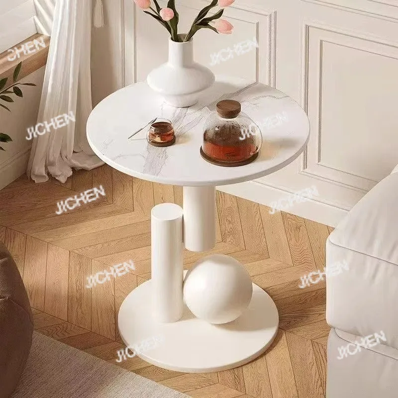 

55X50X50CM Cm Creative Small Living Room Corner Table Sofa Side Table Home Balcony Small Round Table