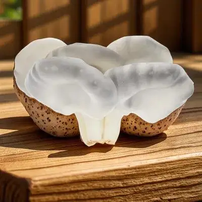 

Simulation Artificial Mushroom Figurines Oyster Mushroom Decor Realistic Photoing Prop Multi- Accessory