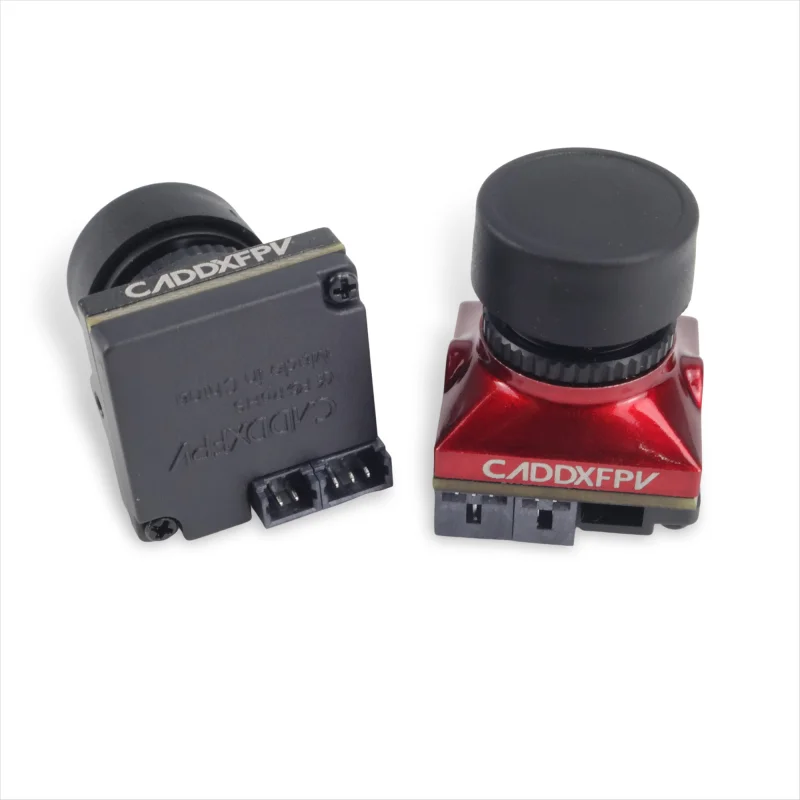 

Импортированная 1 шт.SCADDXFPV Flathead Brother 2-го поколения, черная/красная камера-1200TVL HD Blacklight Night 165 ° Сверхширокий FOV для радиоуправляемых дронов FPV