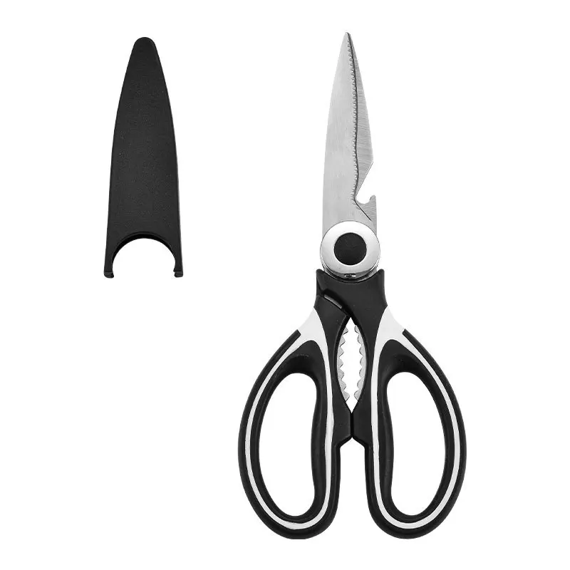 Multifunctional Kitchen Scissors Stainless Steel Cutting Knife For Fish Chicken Chef Device Gadget Tools Accessories Open Bottle