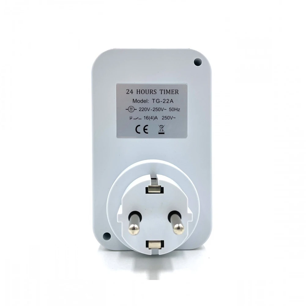 

Mechanical Timer Socket 24-Hour Cycle Automatic Switch Electrical Outlet 220-250V 16A 4000W Automatic On-off Time Control Switch