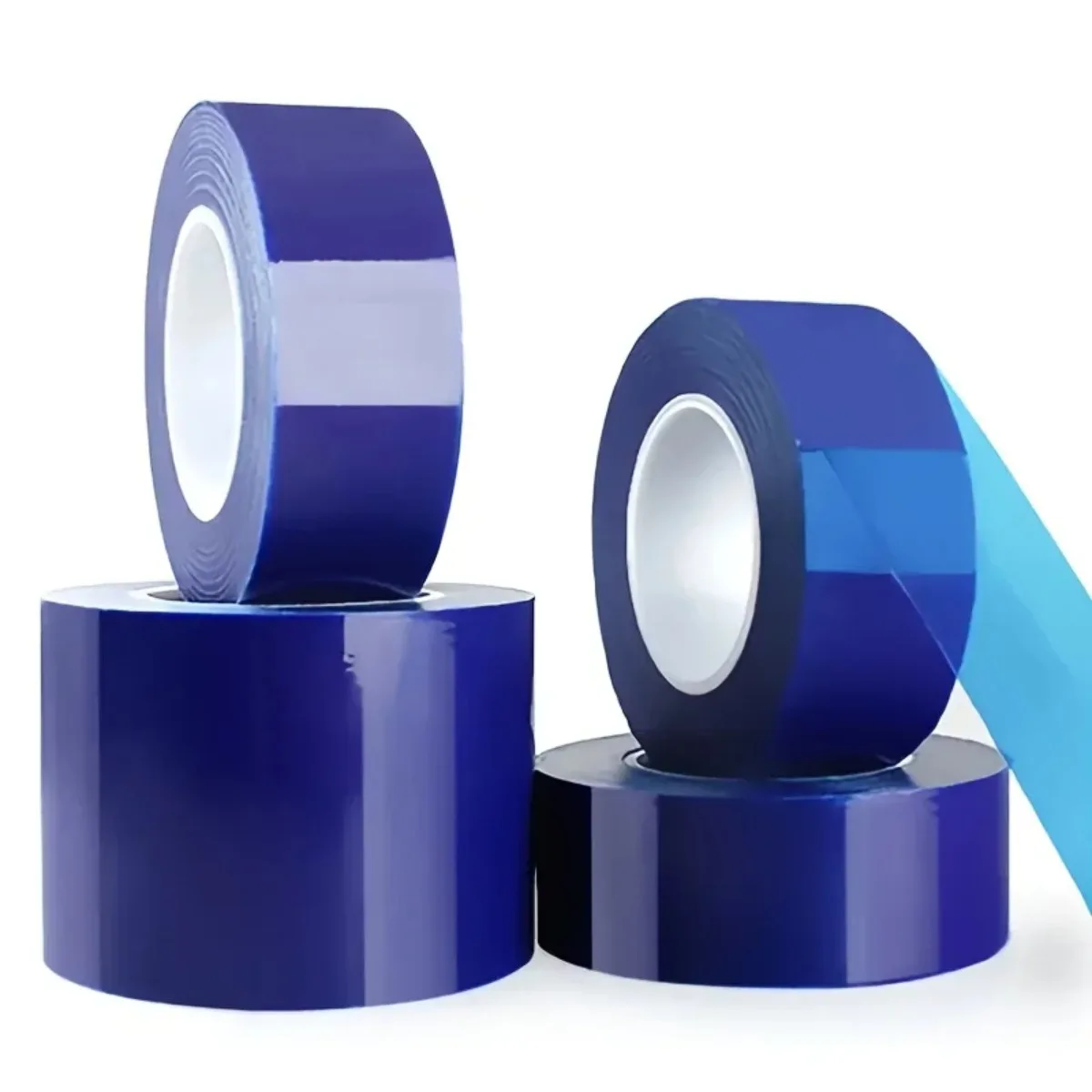 1pc Blue PE Wheel Rim Protector Film No-Residue Adhesive Aluminum Alloy Door  Window Self-Adhesive Tape Car Repair Patch Tool