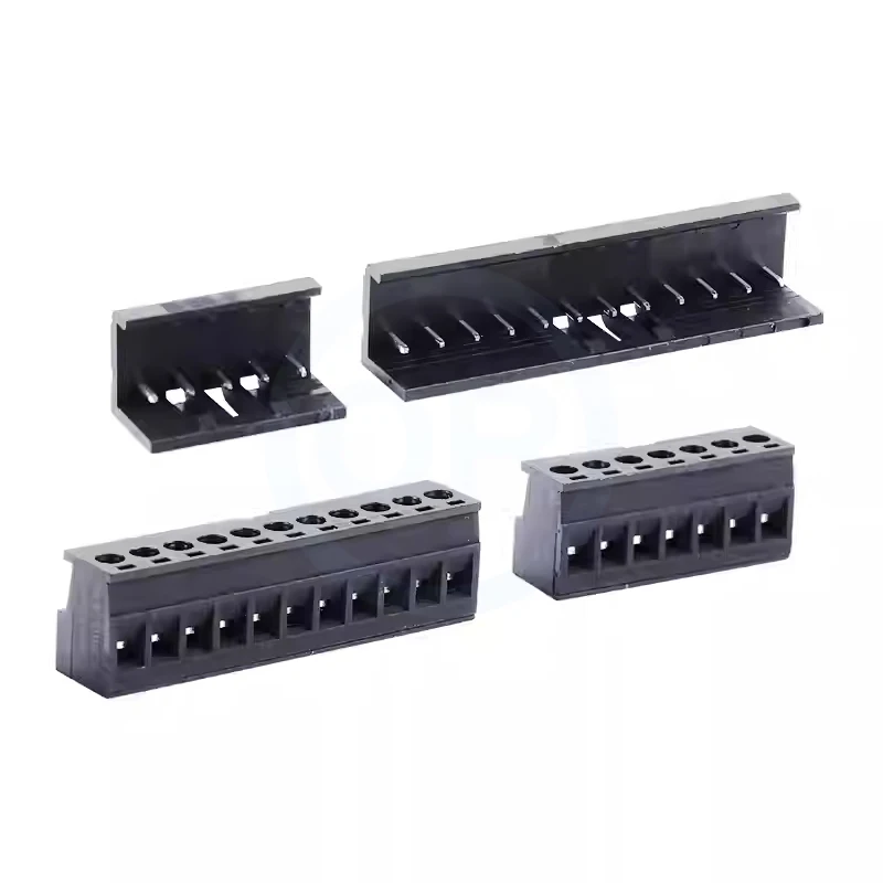 (10 Pieces) 2EDG-KG/VG S7-200/1200PLC5.08mm 2P to 24P terminal block Analog quantity Pin plug 12P 14P18P