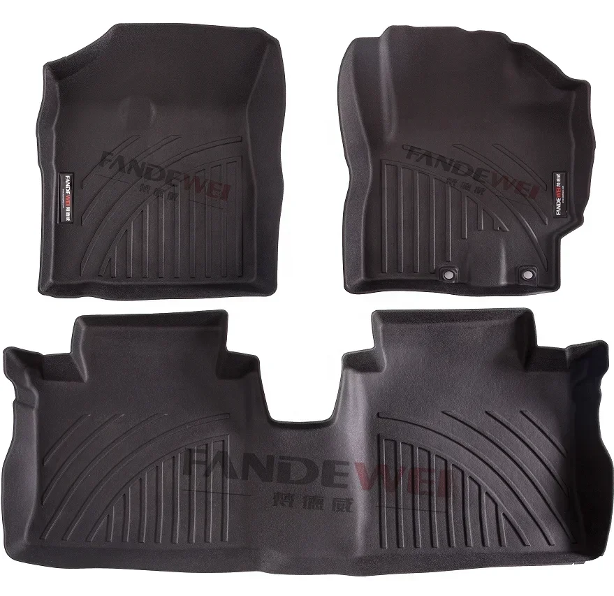 

Carpet for RHD BMW GT 3 Series 2015+ TPV rubber car floor mat anti slip waterproof