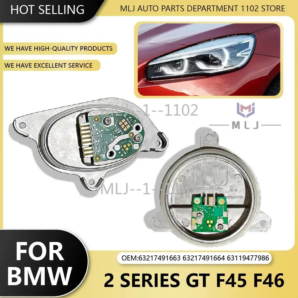 

63217491663 63217491664 63119477986 Для BMW 2 серии GT F45 F46 2017-2019: Модуль светодиодных белых поворотников и модуль ДХО, автомобильные аксессуары