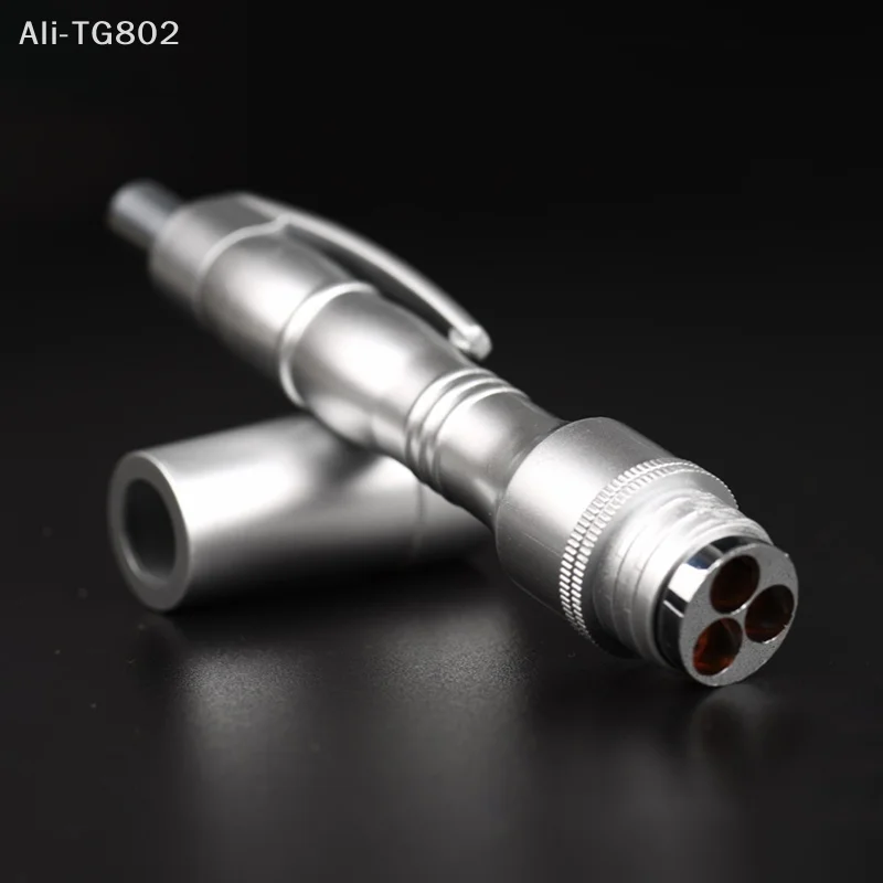 

Silver Three-Needle Blood Transfer Pen, Cupping Acupuncture Massage Device for Blood Test, Blood Collection Device, Adjustable