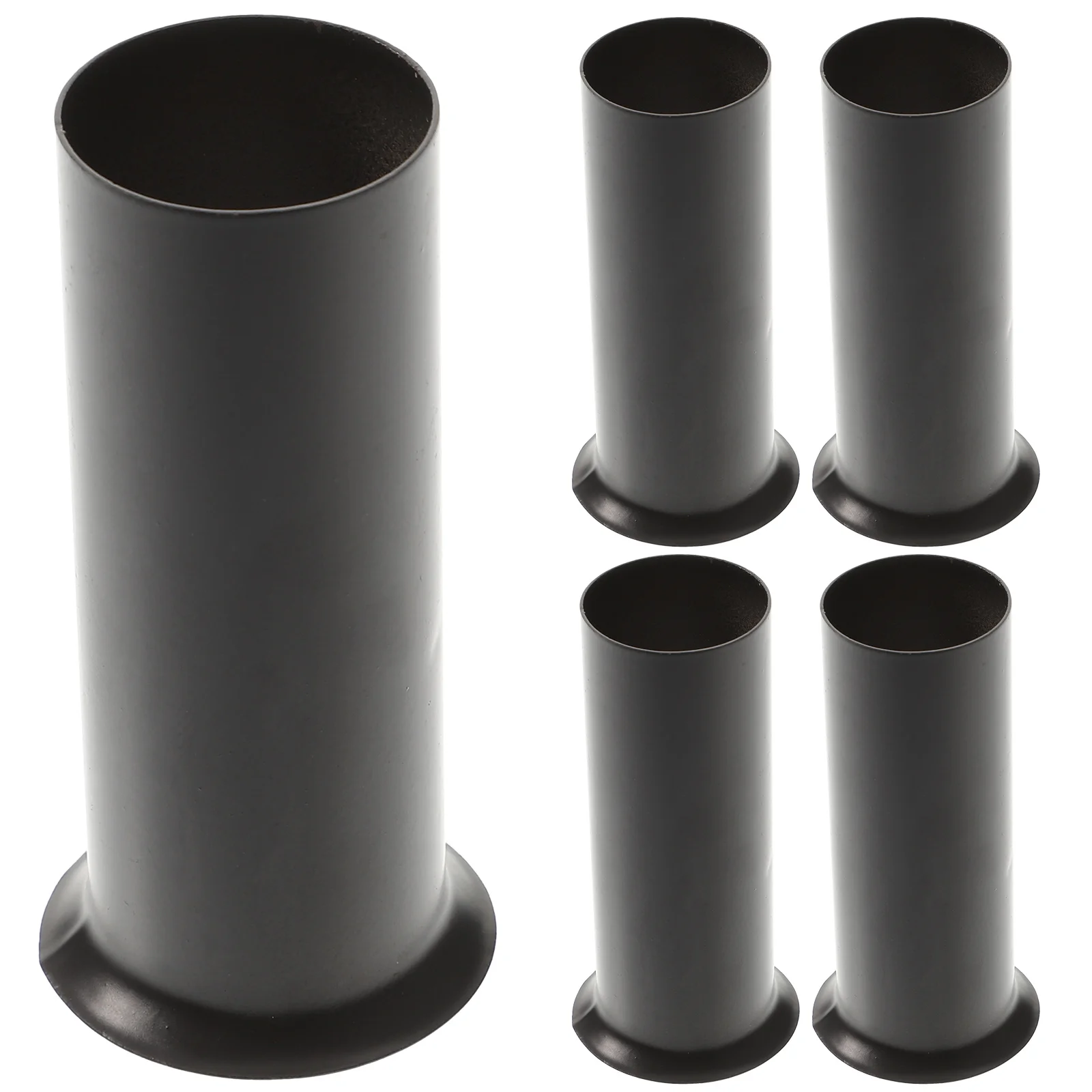 6 pçs lustre soquete cobre base da lâmpada de metal mangas para suportes lâmpada luminária manga lustre acessórios lâmpada