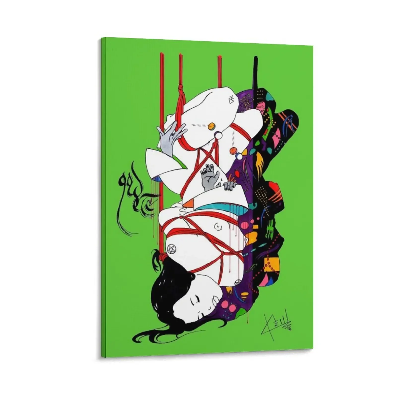 

My Demons In You Canvas Painting anime poster Decorative picture Paintings for bedroom