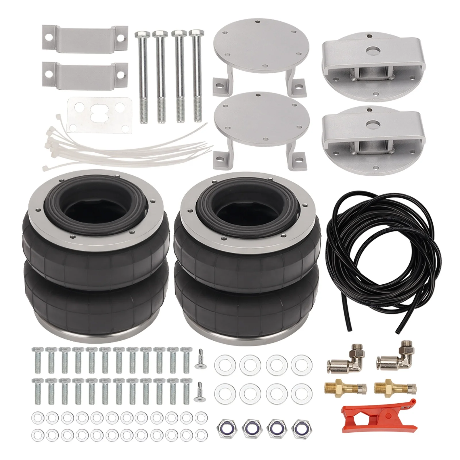 Rear Air Suspension Leaf Spring Bag Helper Kit For Toyota Hilux 4WD 2005-2015