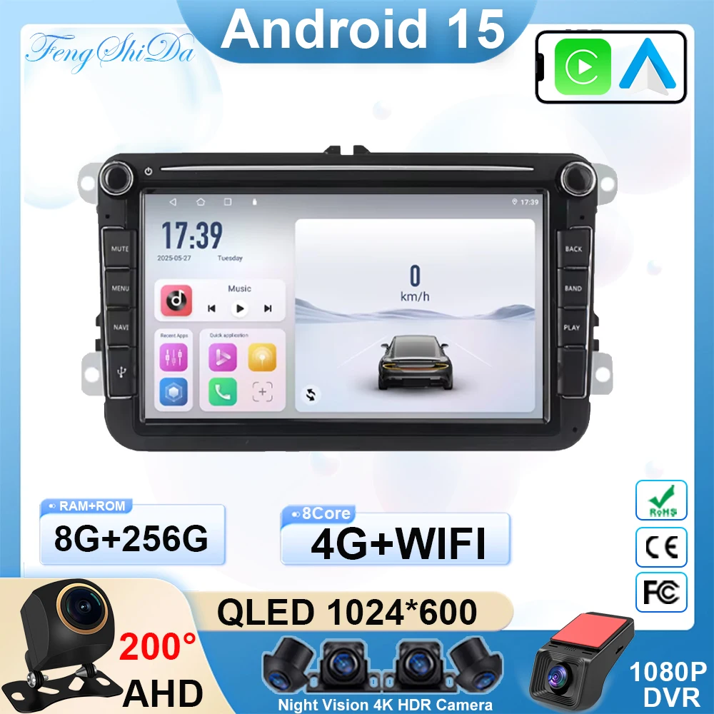 8'' Android15 Car R… - image