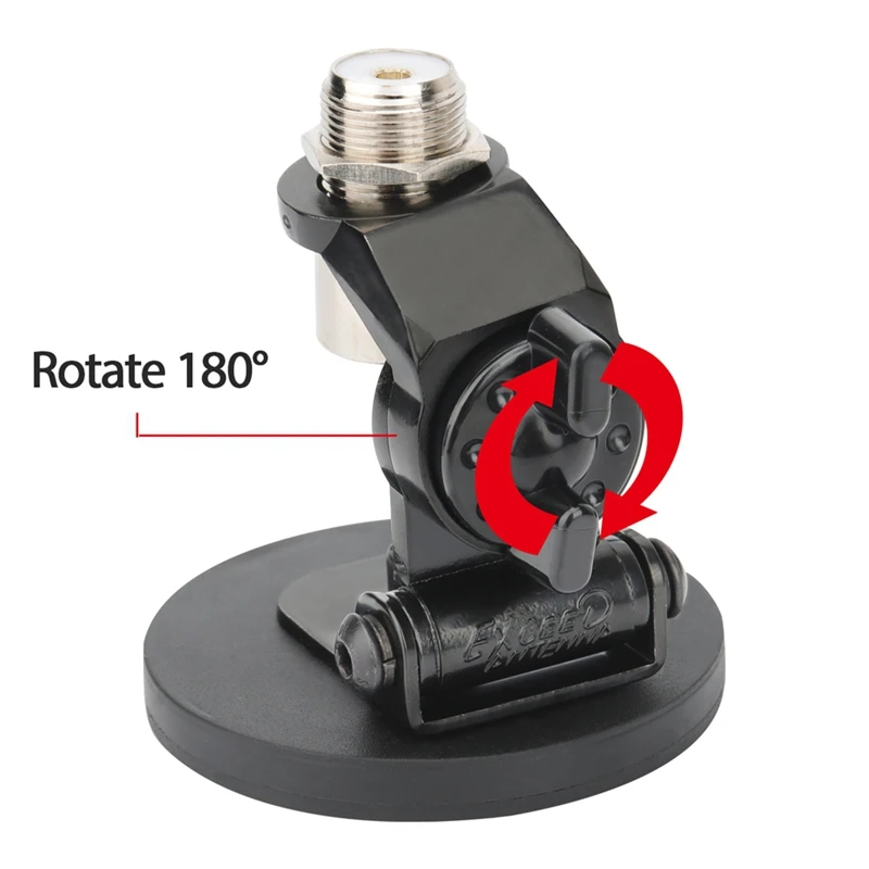 Antenna Clip Mounting Bracket With Magnetic Base For TYT QYT BAOJIE Mobile Radio KT-8900D Car Radio Walkie Talkie