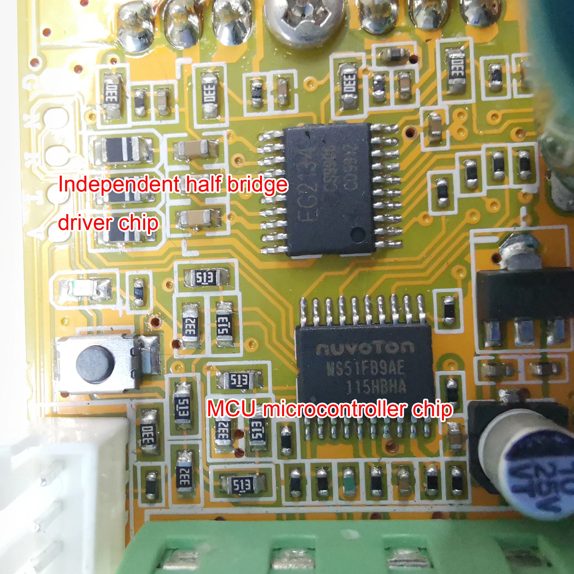 380w 3 Phases Brushless Motor Controller (No/without Hall Sensor) BLDC PWM PLC Driver Board DC 6-50V