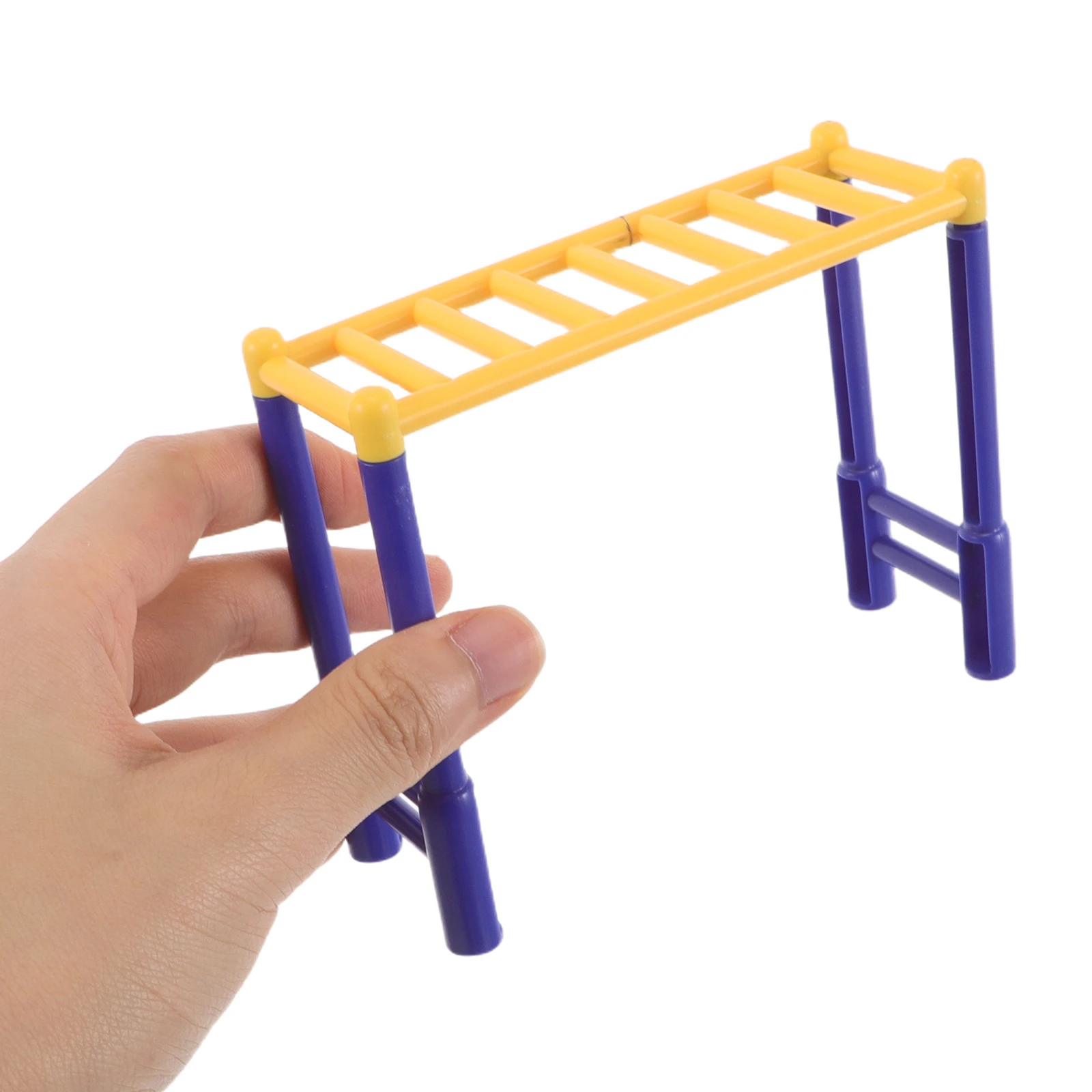

3Pcs Dollhouse Fitness Supply Versatile Tiny Exercise Equipment for Miniature Landscaping Playhouse Accessory Decor Set
