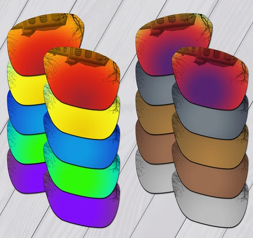 Imagen 1 del producto Lentes de repuesto mejoradas polarizadas E.O.S para Oakley Crossrange Patch OO9382 - 60 mm | Gafas de sol Crossrange Patch Asian Fit