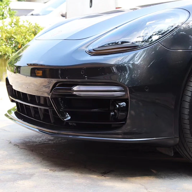 New 2021-2023 Sport Design Front Bumper & GTS Grille Kit with Fog Light Bolt-On Universal Fitment for for 971 2