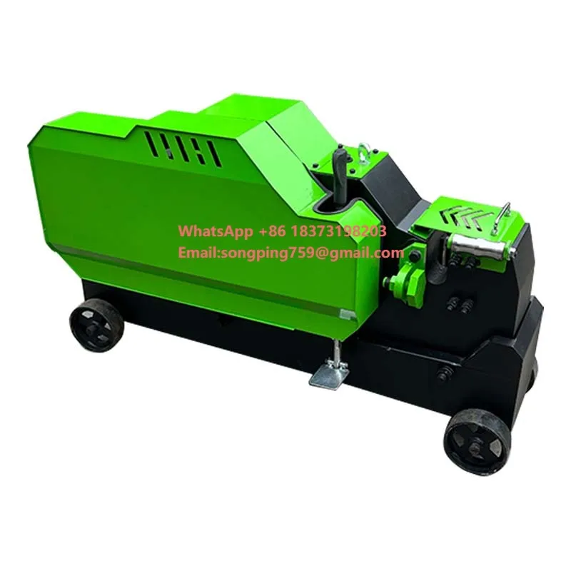 

Высокопроизводительный однофазный станок для резки стальной арматуры нового поколения