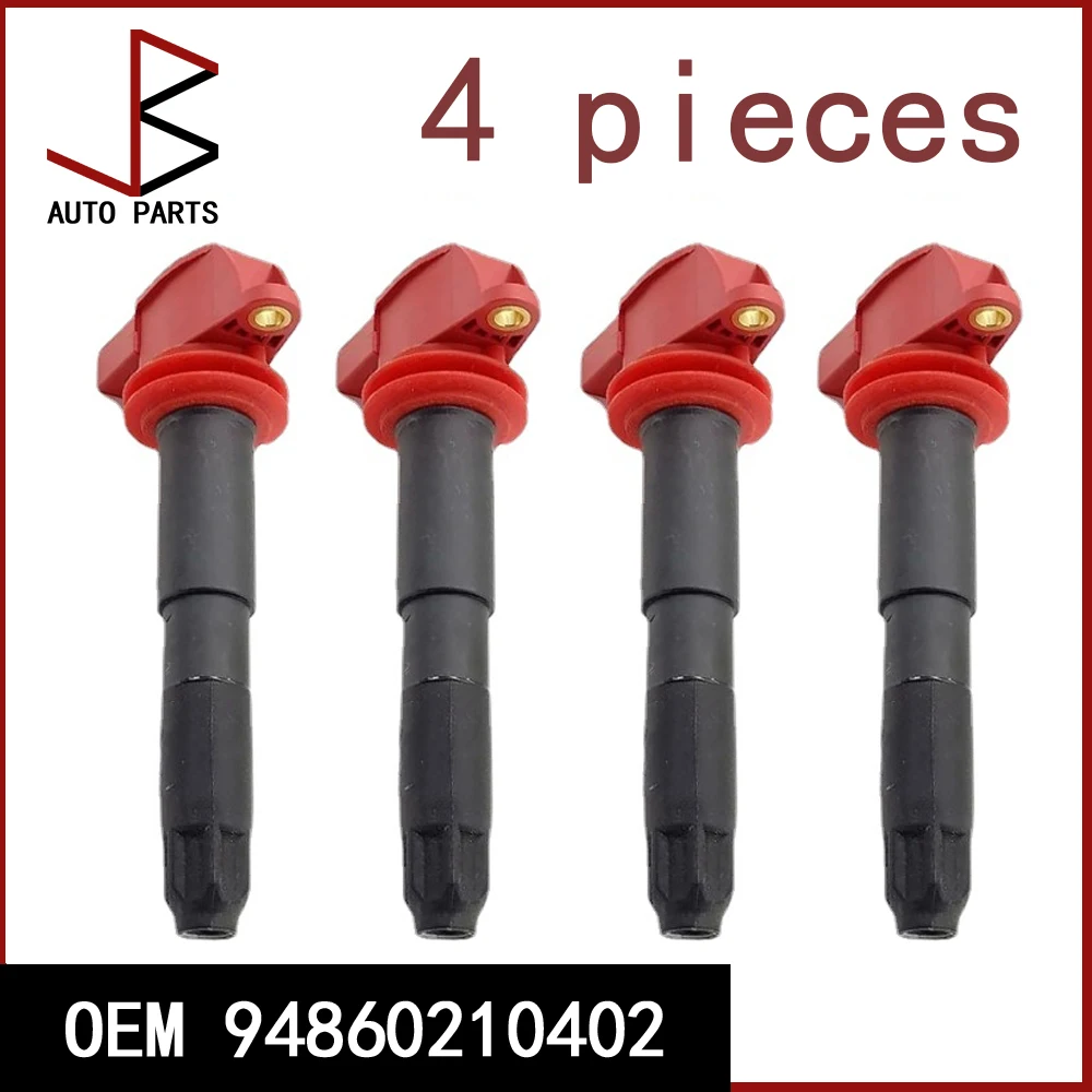 

4шт 94860210402 94860210404 0040102006 94860210411 Катушка зажигания для Porsche Cayenne Panamera 4.8L V8 Panamera 3.6L UF660