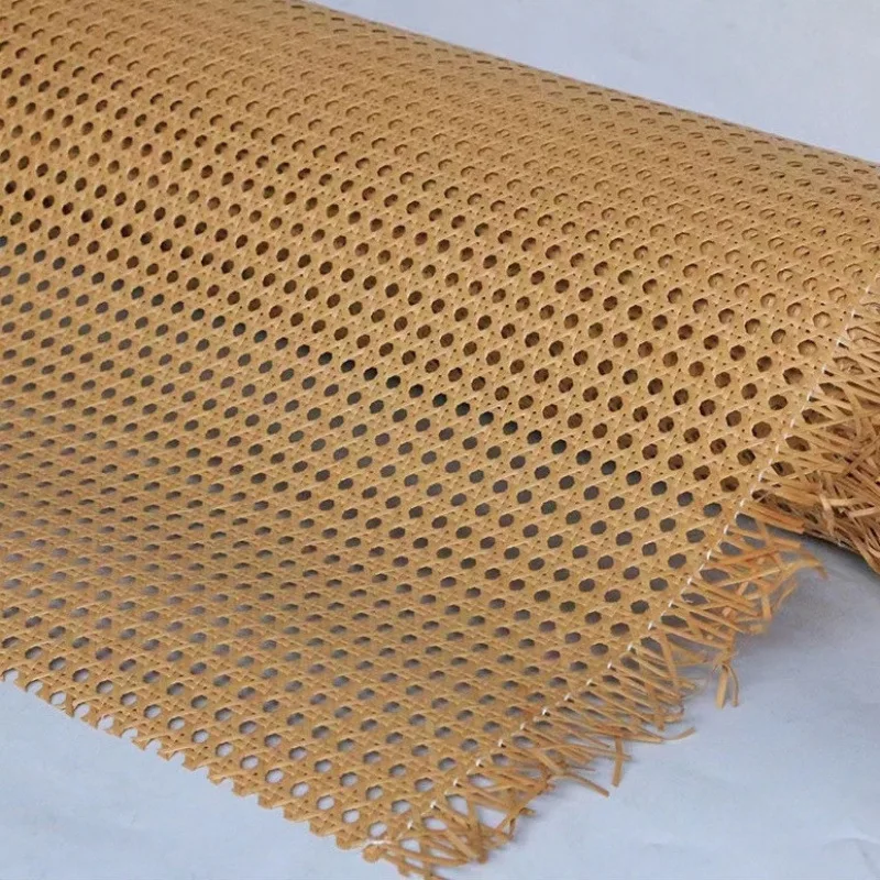 

Various Sizes of Simulated Rattan Octagonal Eye Furniture Decoration Woven Open Mesh Rattan for Furniture Cabinets