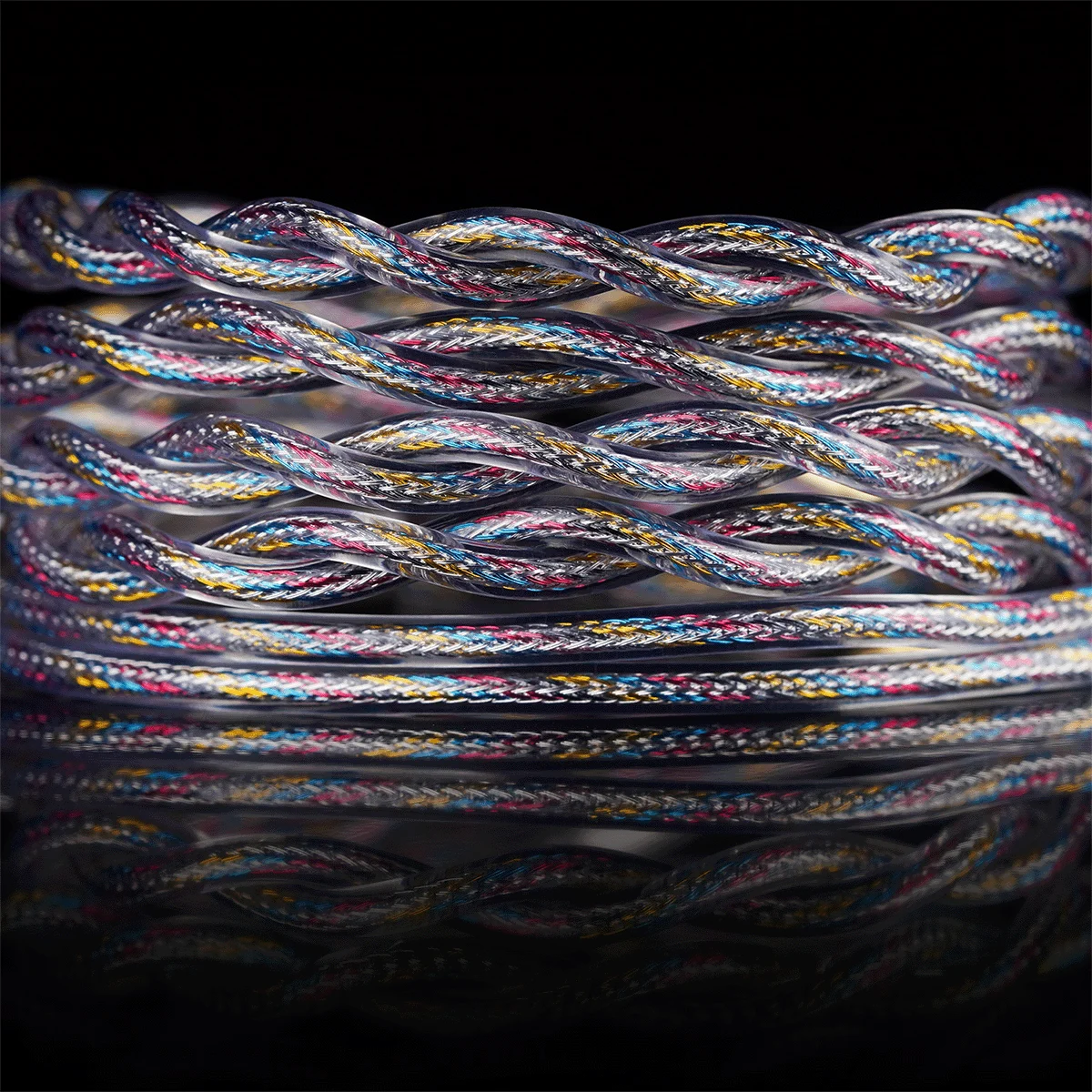NICEHCK ColorXYZ Furukawa Copper Silver Alloy+Zinc Copper Alloy Earbud Audio Cable 0.78mm 2Pin/QDC for Astral Meteor Lost Manor