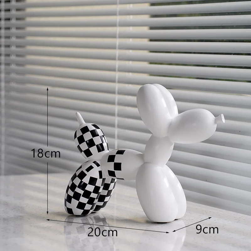 Fashionable Creative Balloon Dog Decoration Animal Home Living Room Desktop Decoration Cute Decoration Home Decoration