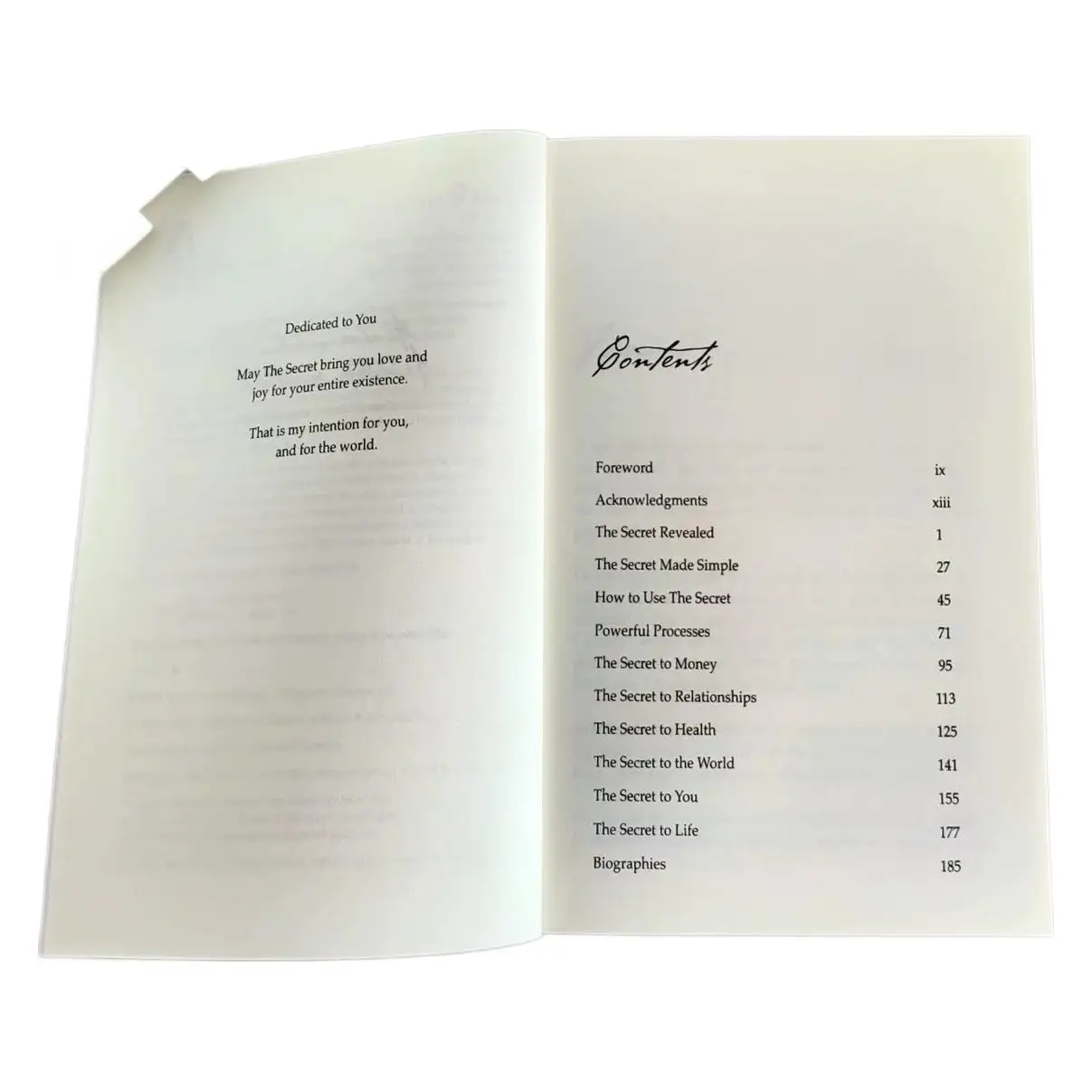 The Secret English Original Edition Rhonda Byrne Inspirational Rhonda Byrne Book