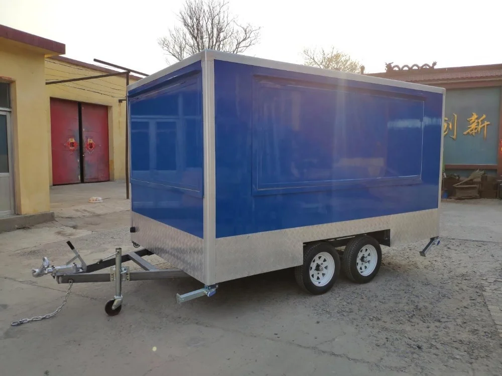 شاحنات طعام الشوارع، شاحنات الآيس كريم، المطابخ المتنقلة السريعة، شاحنات الطعام ومقطورات الطعام مع مجموعة متنوعة من خيارات القائمة