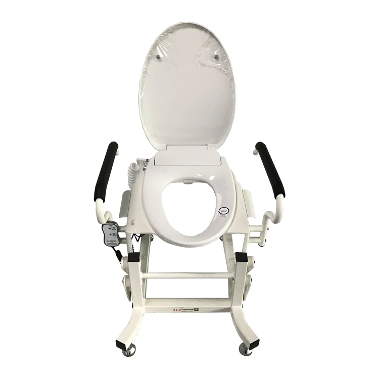 

Stroke Toilet Devices Easy Standing Up Automatic Toilet Lift Chair With Heating Seat