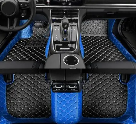 Op maat gemaakte 3D auto vloermatten voor Opel Astra H A04 2004-2010 5-zits lederen complete set waterdicht antislip voetmatten LHD RHD