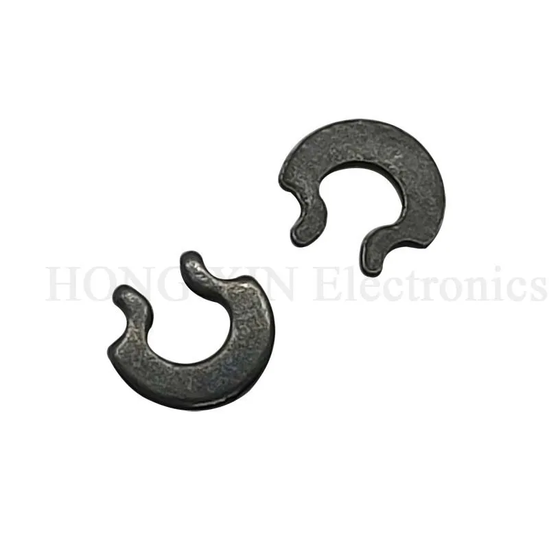 M3 C Clip Circlip Snap Ring Retaining Fastener Hardware Alloy Steel Gourd Shape 65Mn 100pcs