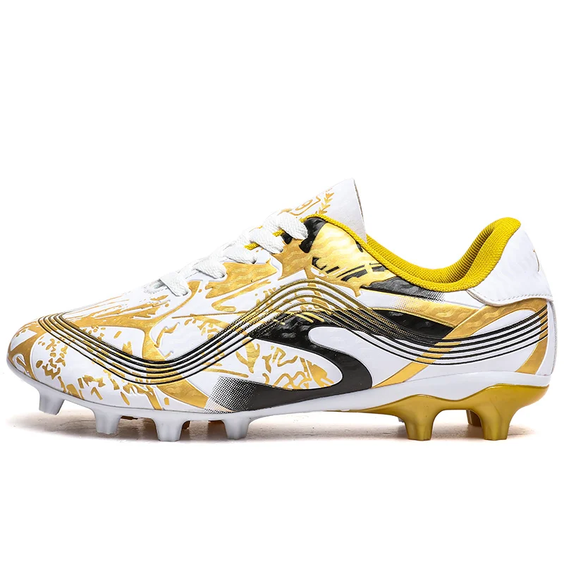 

New Men Football Shoes TF/FG Fast Football Shoes Society Cleats Football Field Boots Grass Training Sneaker Comfortable Unisex